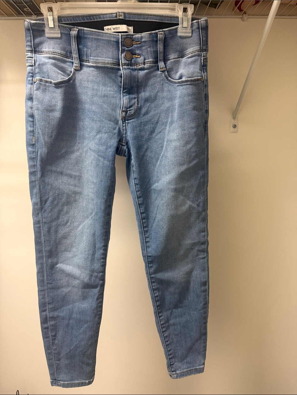 Nine West Skinny High Rise Jeans Waist 4P